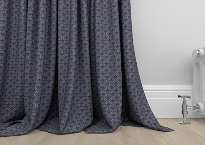 Luxor, Blueprint - Made to Measure Curtains - Image 6
